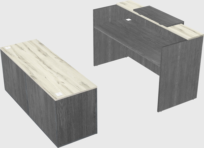 Modular reception desk