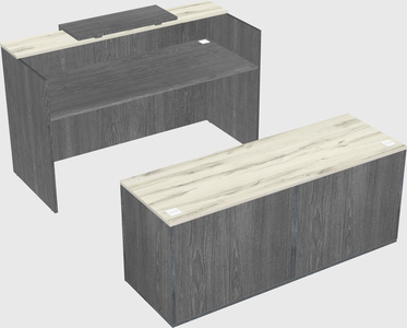 Modular reception desk