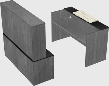 Modular reception desk