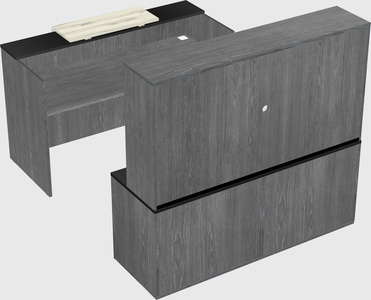 Modular reception desk