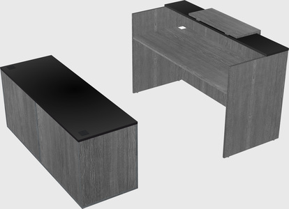 Modular reception desk