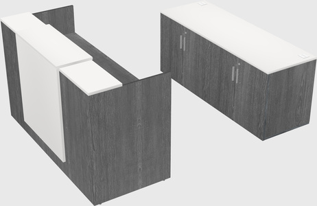 Modular reception desk