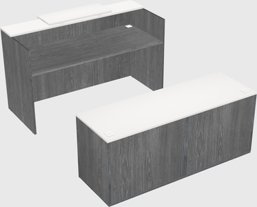 Modular reception desk