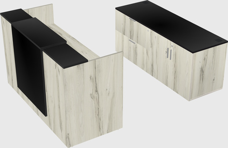 Modular reception desk