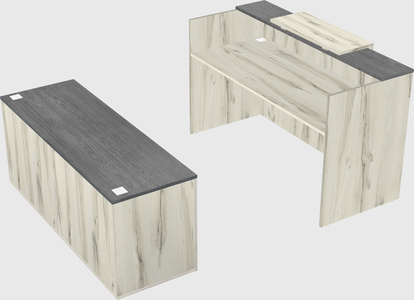 Modular reception desk