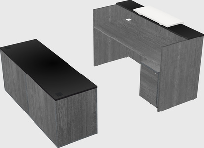 Modular reception desk