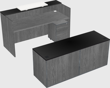Modular reception desk