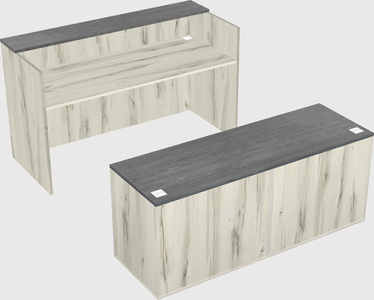 Modular reception desk
