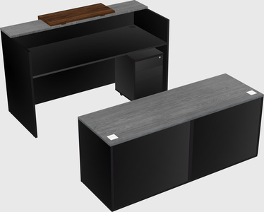 Modular reception desk