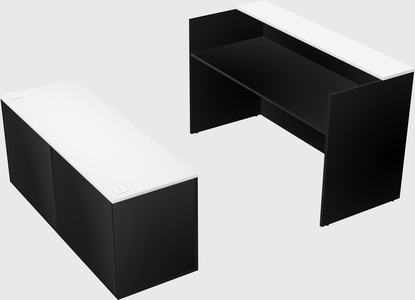 Modular reception desk