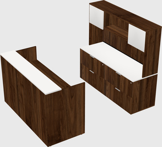 Modular reception desk