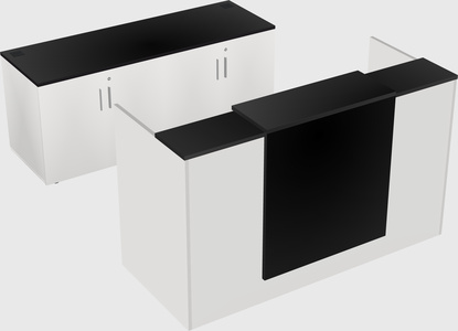 Modular reception desk