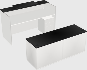 Modular reception desk