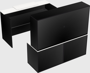 Modular reception desk
