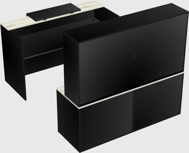 Modular reception desk