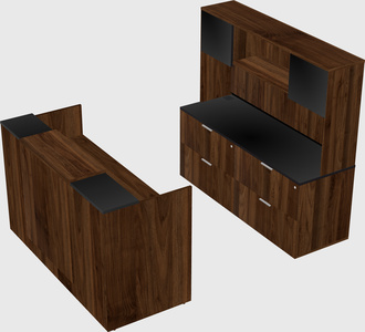 Modular reception desk