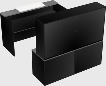 Modular reception desk