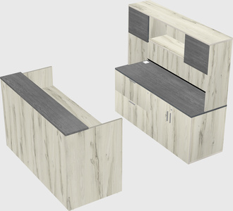 Modular reception desk
