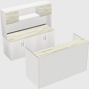 Modular reception desk