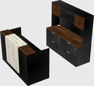 Modular reception desk