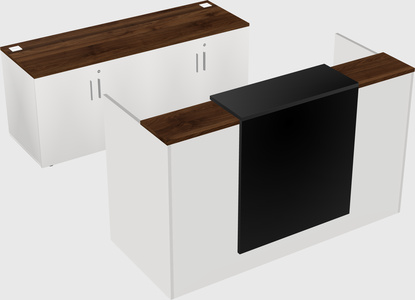 Modular reception desk