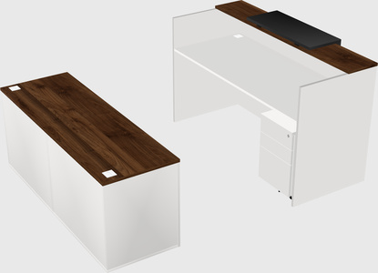 Modular reception desk