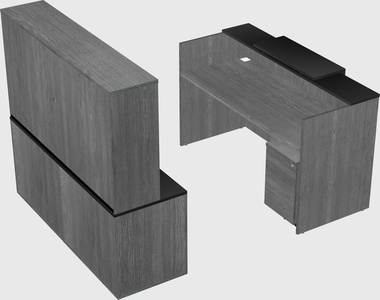 Modular reception desk
