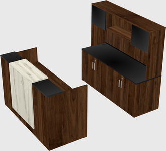 Modular reception desk