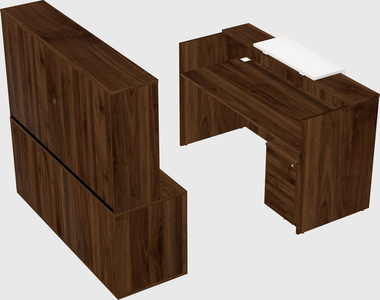 Modular reception desk