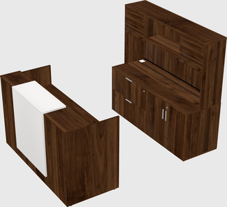 Modular reception desk