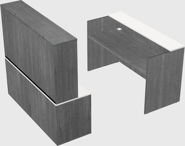 Modular reception desk