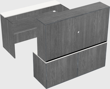 Modular reception desk