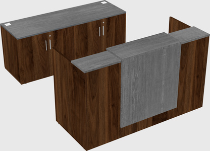 Modular reception desk