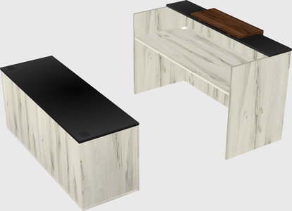 Modular reception desk