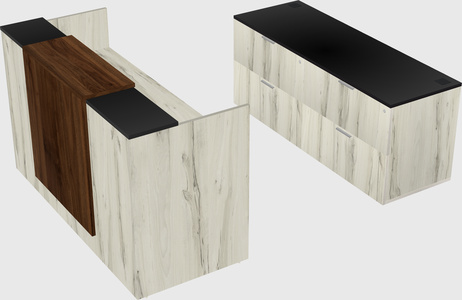 Modular reception desk
