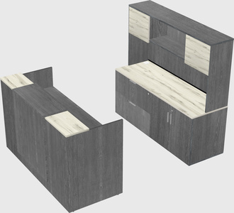 Modular reception desk