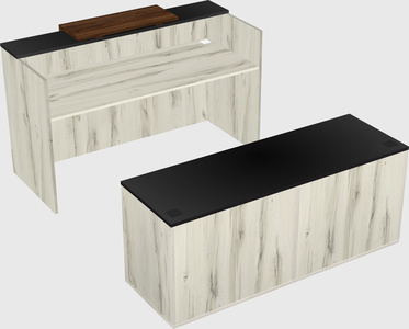 Modular reception desk
