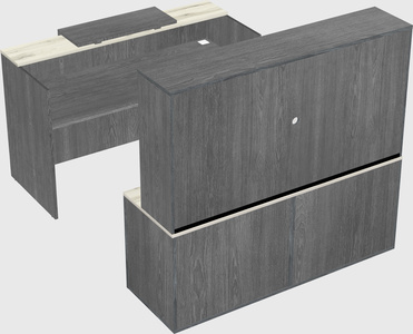 Modular reception desk