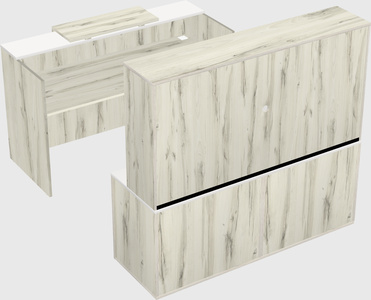 Modular reception desk