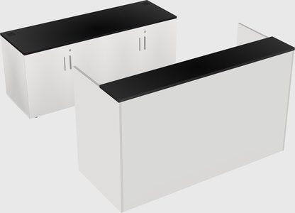 Modular reception desk