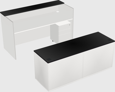 Modular reception desk