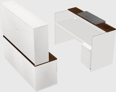 Modular reception desk
