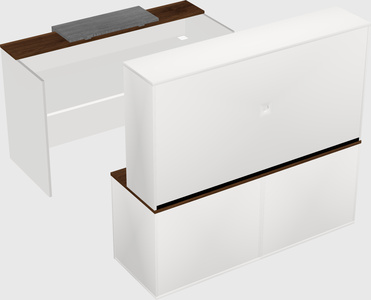 Modular reception desk