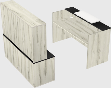 Modular reception desk