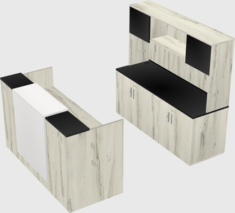 Modular reception desk