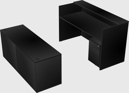 Modular reception desk