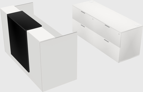 Modular reception desk