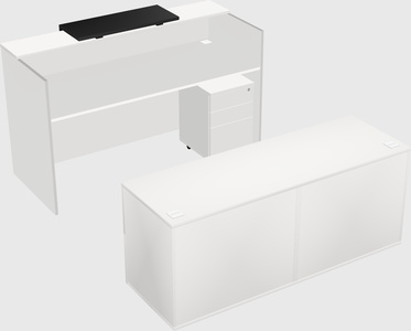 Modular reception desk