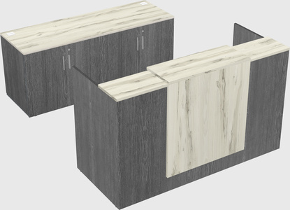 Modular reception desk