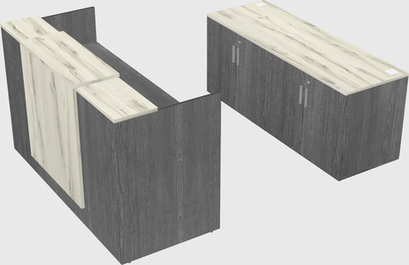 Modular reception desk